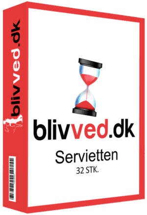 Blijf bij het servet 32-delige doos